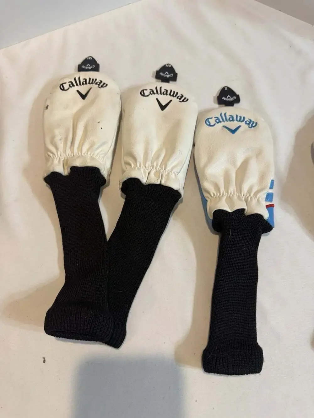 Callaway Lady XR  Adjustable Tag Fair Condition Hybrid Headcover Lot Of 9
